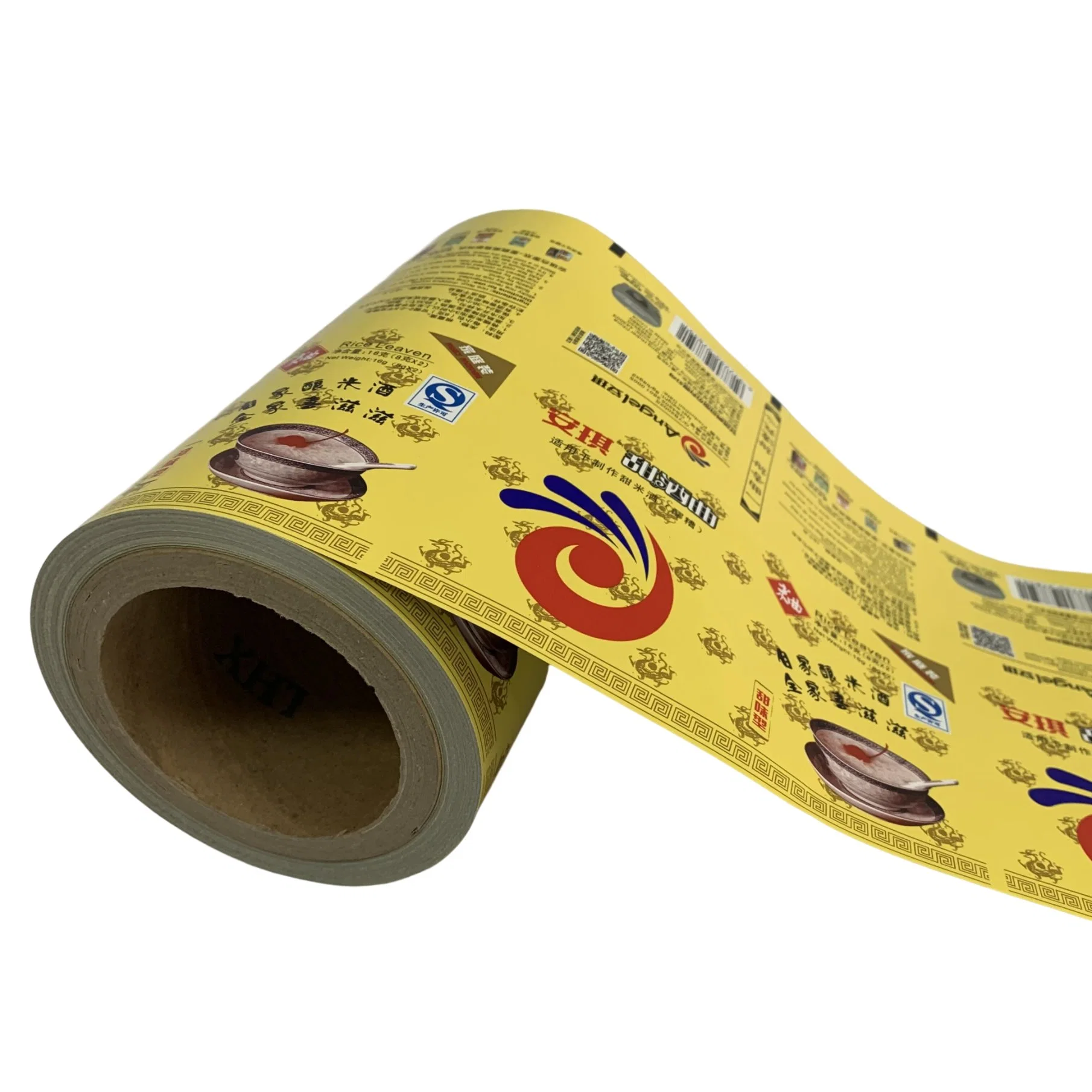 Beautifully Printed Soft Packaging Composite Film Roll Pet/Al/PE Material