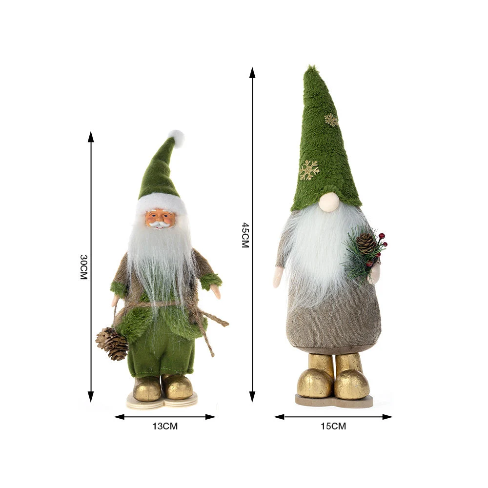 Decorações de árvore decoração de Natal por atacado Tabletop decorações Gnome