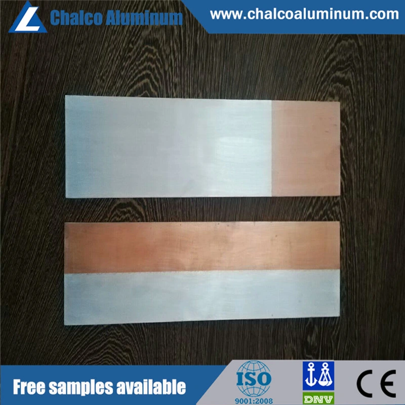 Copper Aluminum Clad Plate Sheet Used to Fabricate Transition Electrical Joints