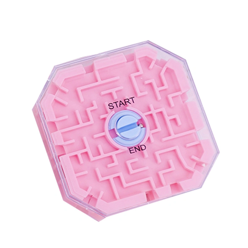 Early Education Puzzle Cube Ten-Sided Maze Ball Game Toy