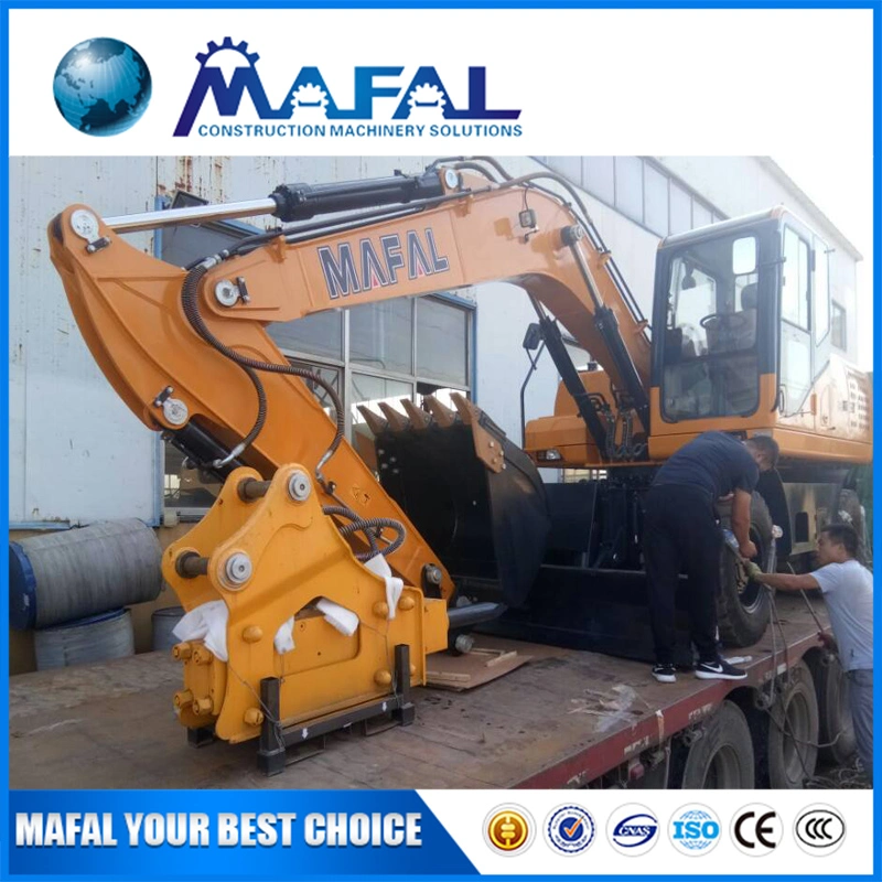 Mafal 360 Degree Full Hydraulic 4 Wheel Drive 13 Ton Excavator