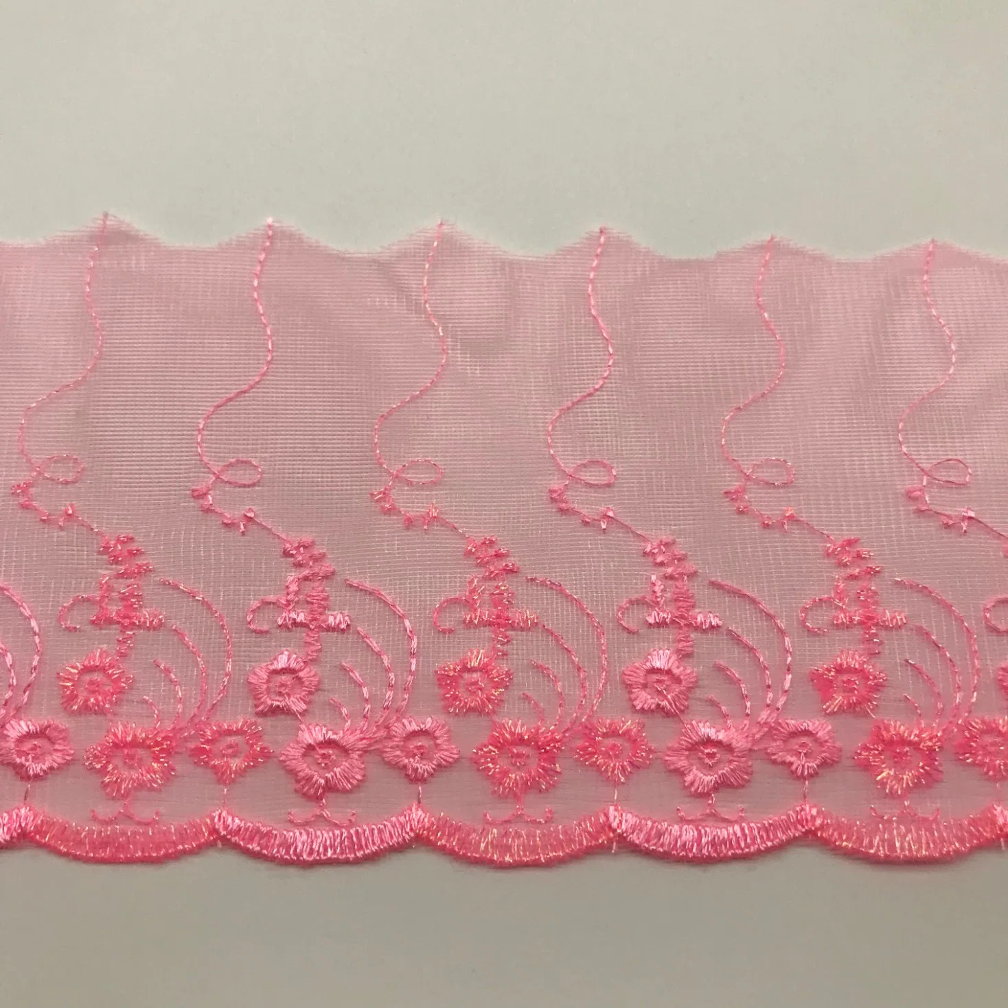 New Design Hot Sale Organza Lace Trimming Garment Accessories for Garments