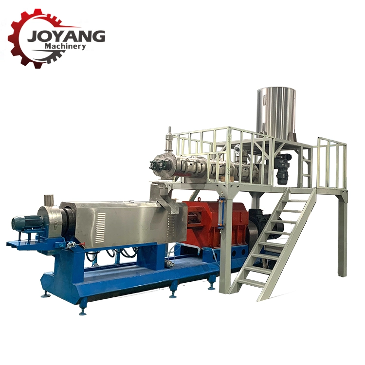 Tvp Tsp High Fiber Soya Protein Flakes Chunks Production Line