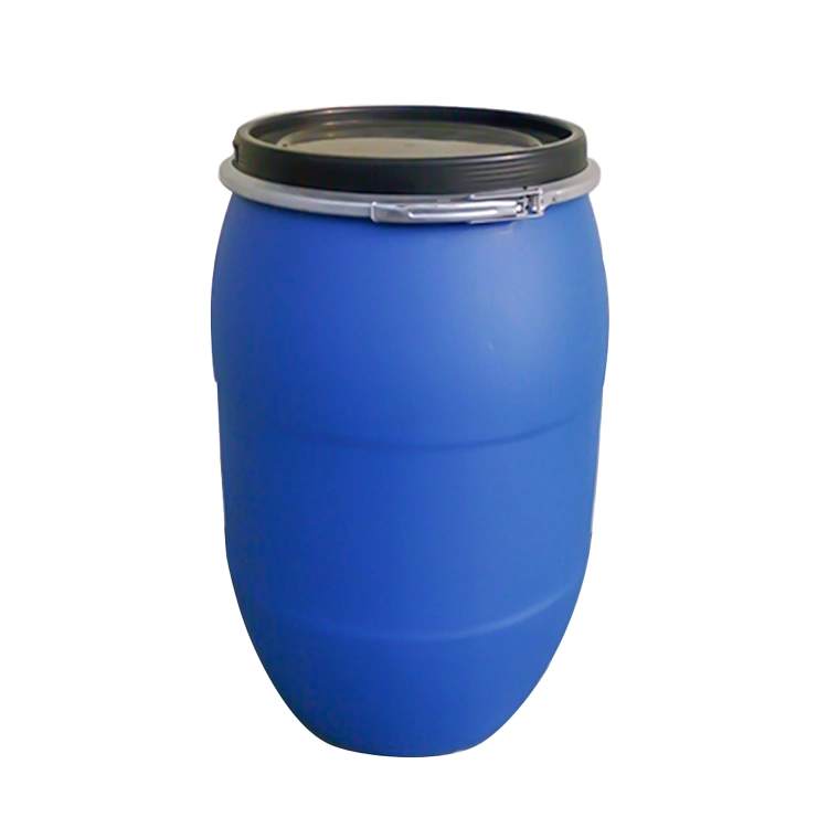 100L Blue Plastic Water Drum Chemical Barrel with Lid