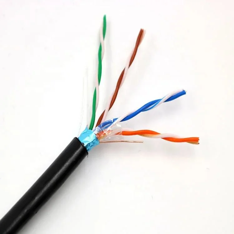 Outdoor Cat5 FTP Single Shield 24AWG Customized Specification High Transmission Cable and Original Factory Price