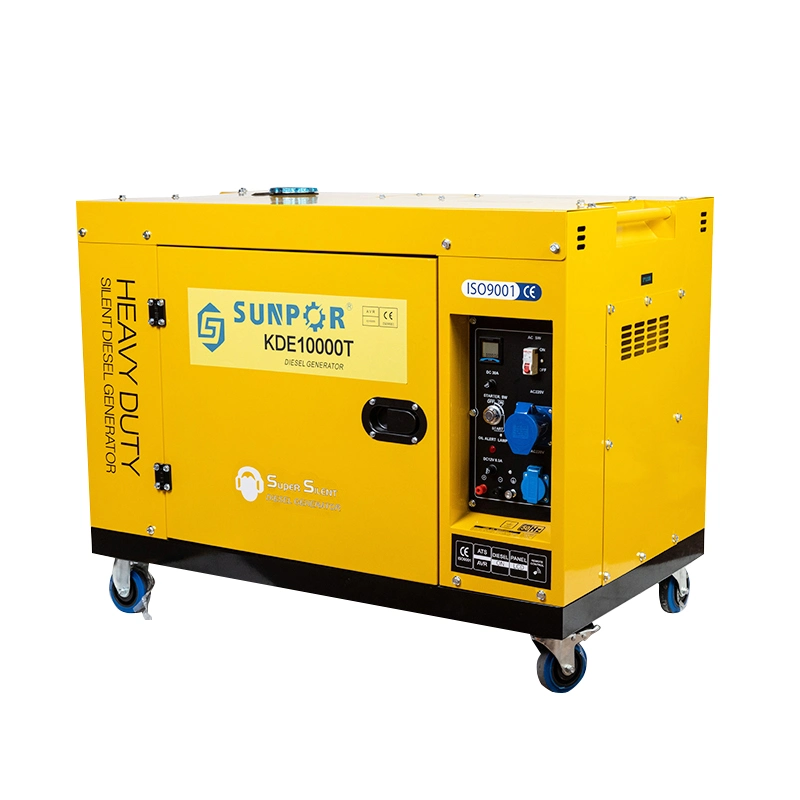 Cheap Price Single Phase Silent Electric Diesel Power Generator Genset for Home