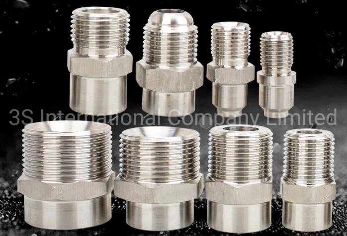 Single Male Thread Bellow Pipe Fitting Nipple (YZF-C085)