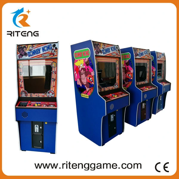 Free Play Customized Coin Operated Upright Arcade Machines Multi Games