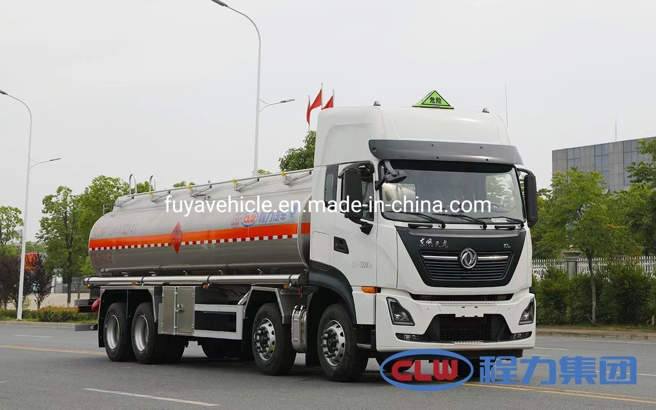 Dongfeng 6600 Gallons 7900 Gallons 25000 Liters 30000 Liters 315HP 8X4 Aluminum Alloy Fuel Tanker Trucks for Sale