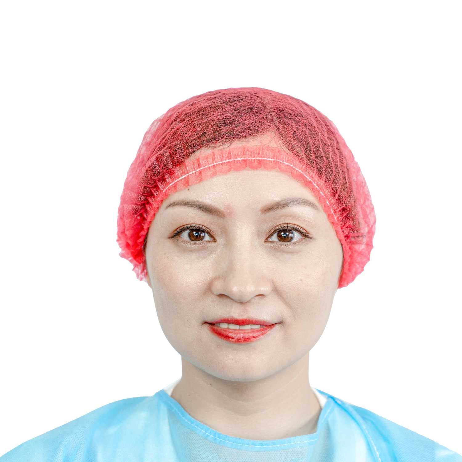 Personalizar desechables no tejidos Enfermeras de la elasticidad del casquillo médico quirúrgico Tapones