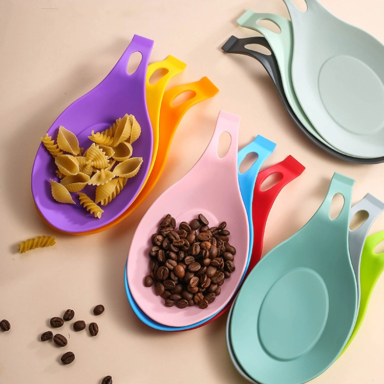 Силиконовые кухонные инструменты положить кухонные кухонные принадлежности для посуды с кухонными полками силиконовая ложка Прокладка