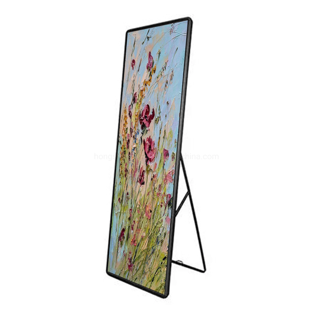 P2.5 Indoor Ultra-Thin Digital Poster Folding LED Display Screen