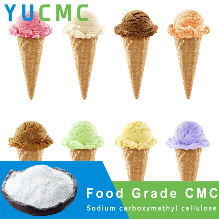 Yucmc Price in Ice Cream Factory Low Viscosity Manufacturer Powder for Cakes Thickener Sodium Carboxymethyl Cellulose CMC