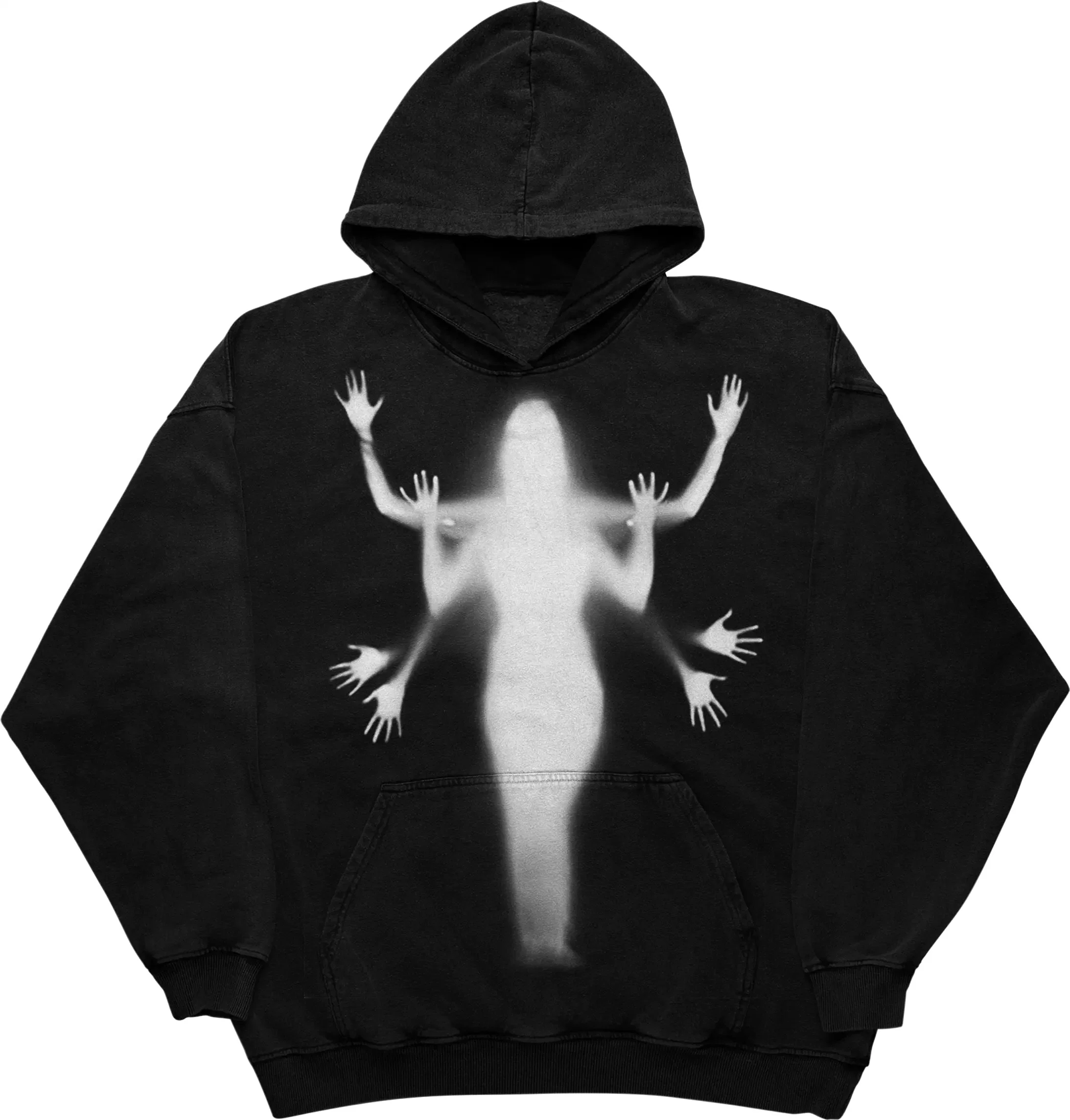 Custom Logo Cotton Fleece DTG Print Screen Print Pullover Jacket