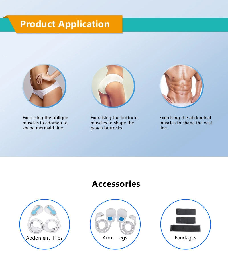Qualified Muscle Stimulation Body Sculpting Beauty Equipment