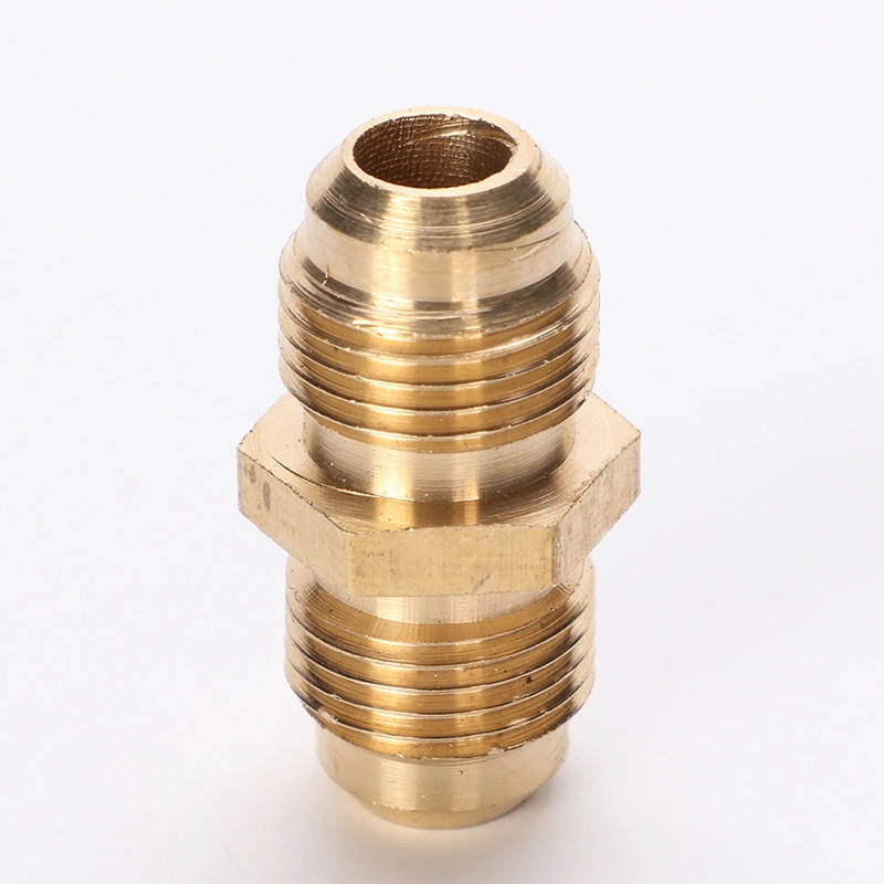 Brass NPT to Flare Straight Gas Fittings