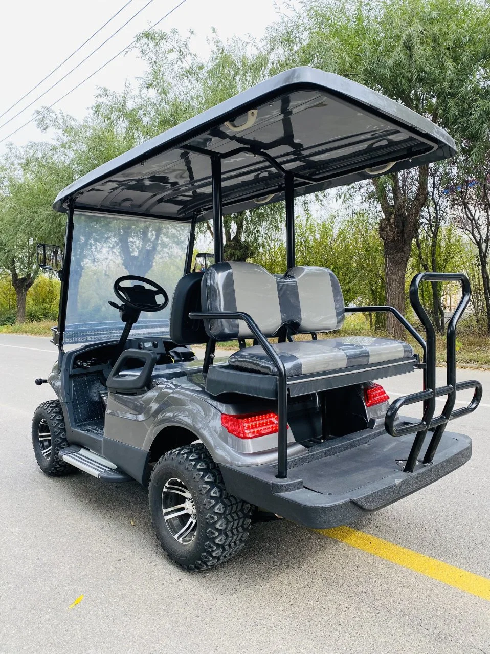 Chine Brand New Type 4 Wheel Electric Club Car Golf Cart for Sale Golf Buggy