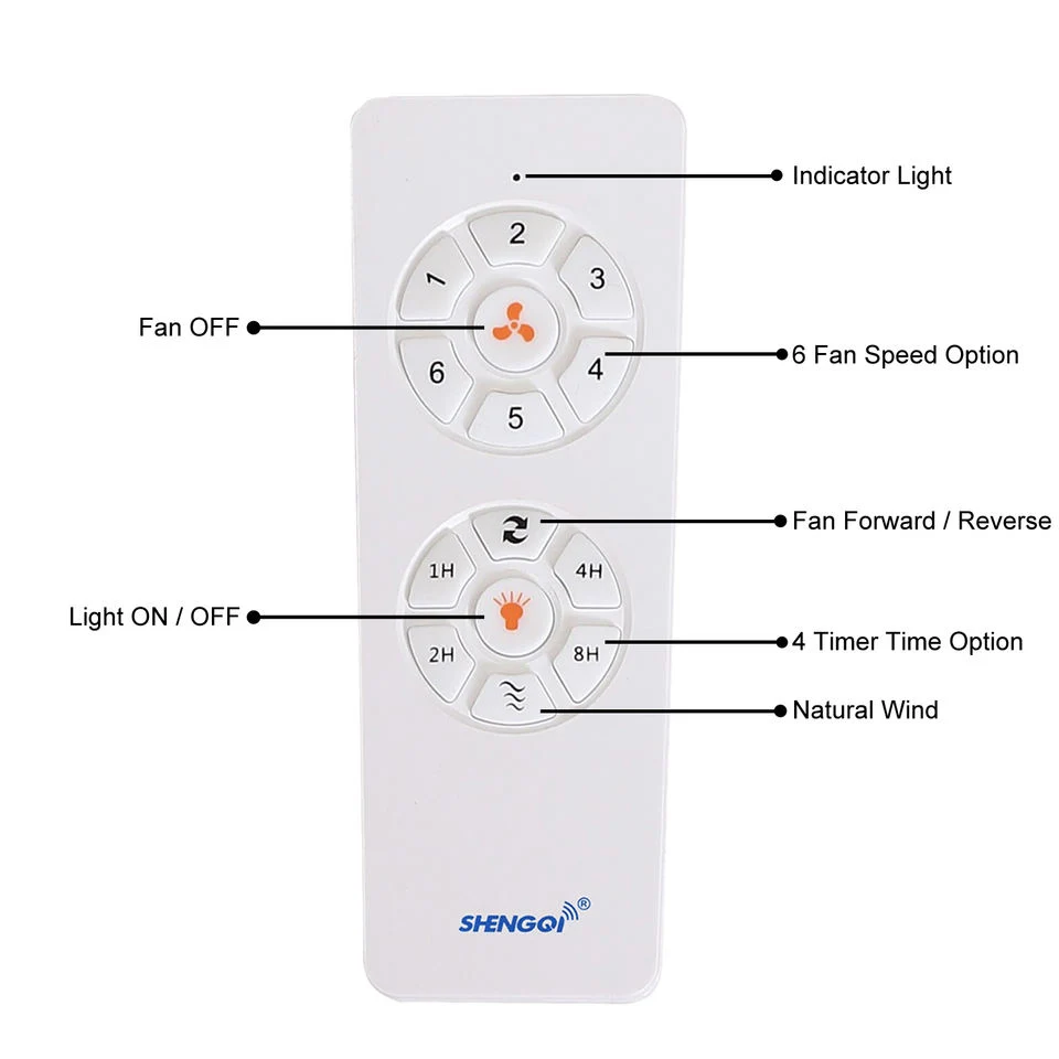 CB Tuya APP High Voltage Lamp Fan Remote Control