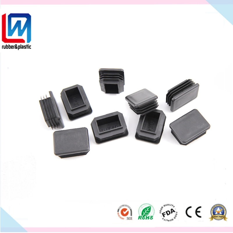 Push-in Rectangular Plastic Seal Inserts Plug Stopper for Pipe Ends