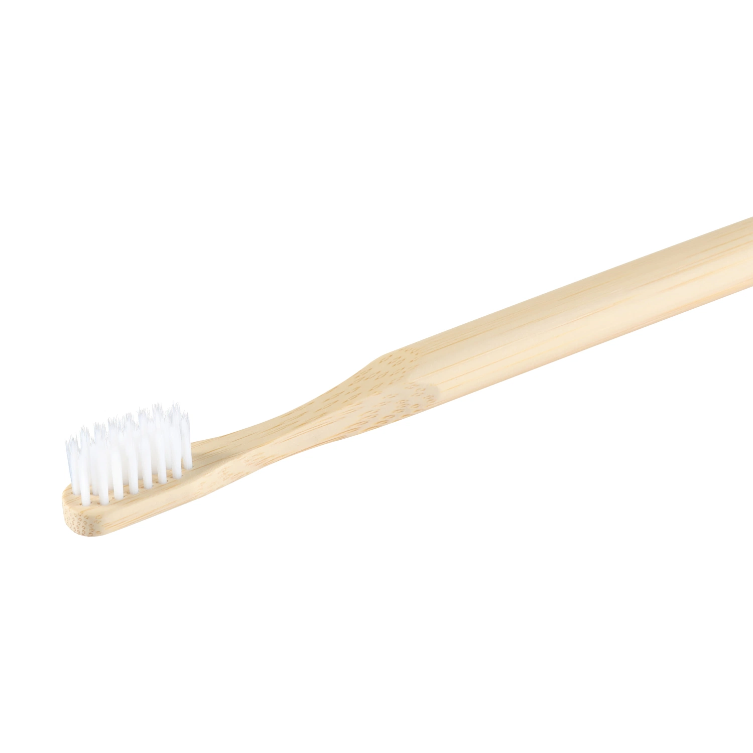 Popular Sales Round-Edged Flat Bamboo Toothbrush Adult Hotel Disposable Supplies Environmental Bamboo Toothbrush