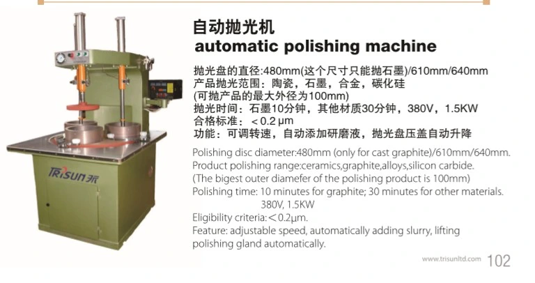 Polishing Machine, Lapping Machine, Grinding Machine for Seal Rings