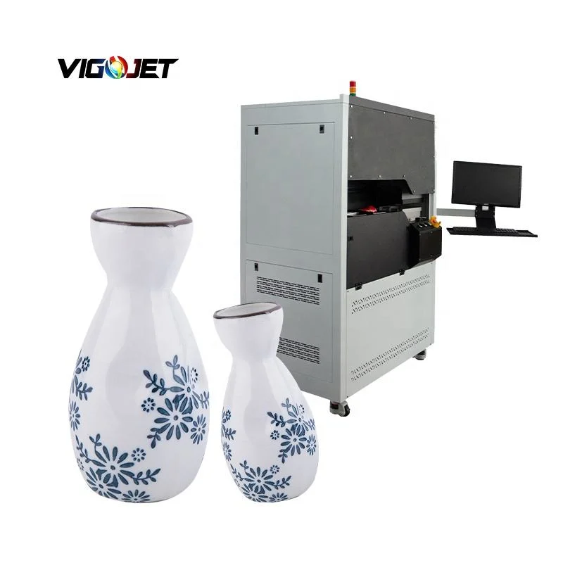 Vigojet 360 UV Bottle Rotary Glass Bottle Automatic UV Printing