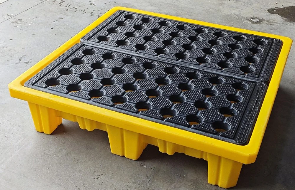 High Capacity IBC Leakage-Proof Spill Pallet for Drum Barrel