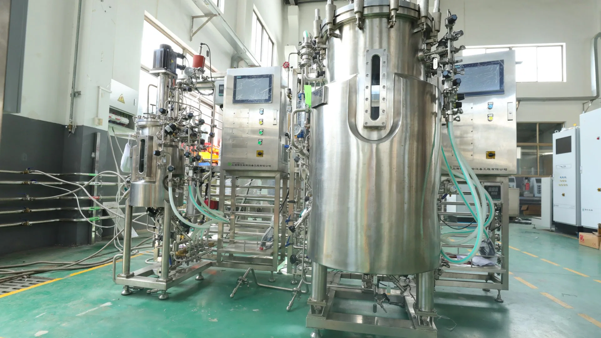 10L/15L/20L/30L/50L/100L/300L/500L/800L/1000lcontinuous Stirred Tank Stainless Steel Fixed Bed Fermentor/Bioreactor Used for Chemical, Food, Pharmacy