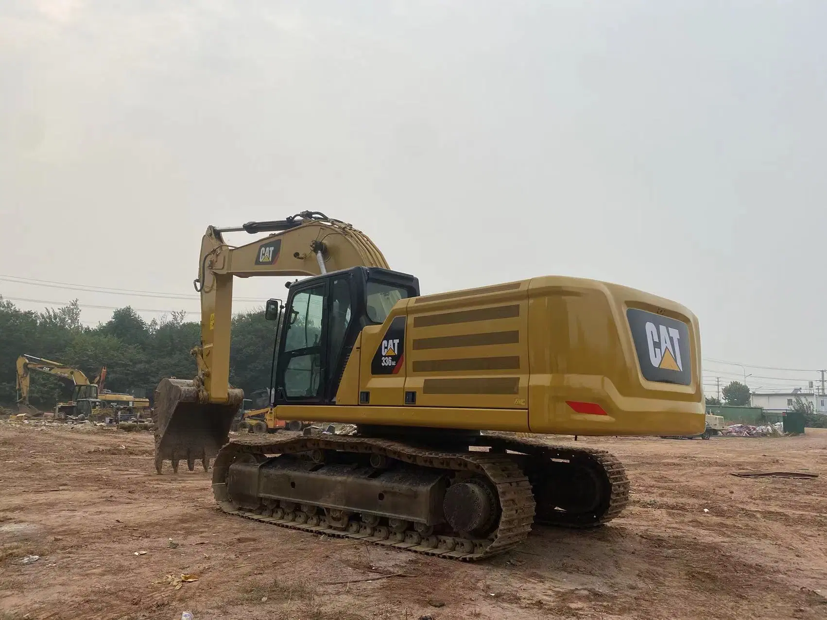 2021-летний экскаватор Caterpillar 336gc с гусеницами Cat 36 тонн 336D