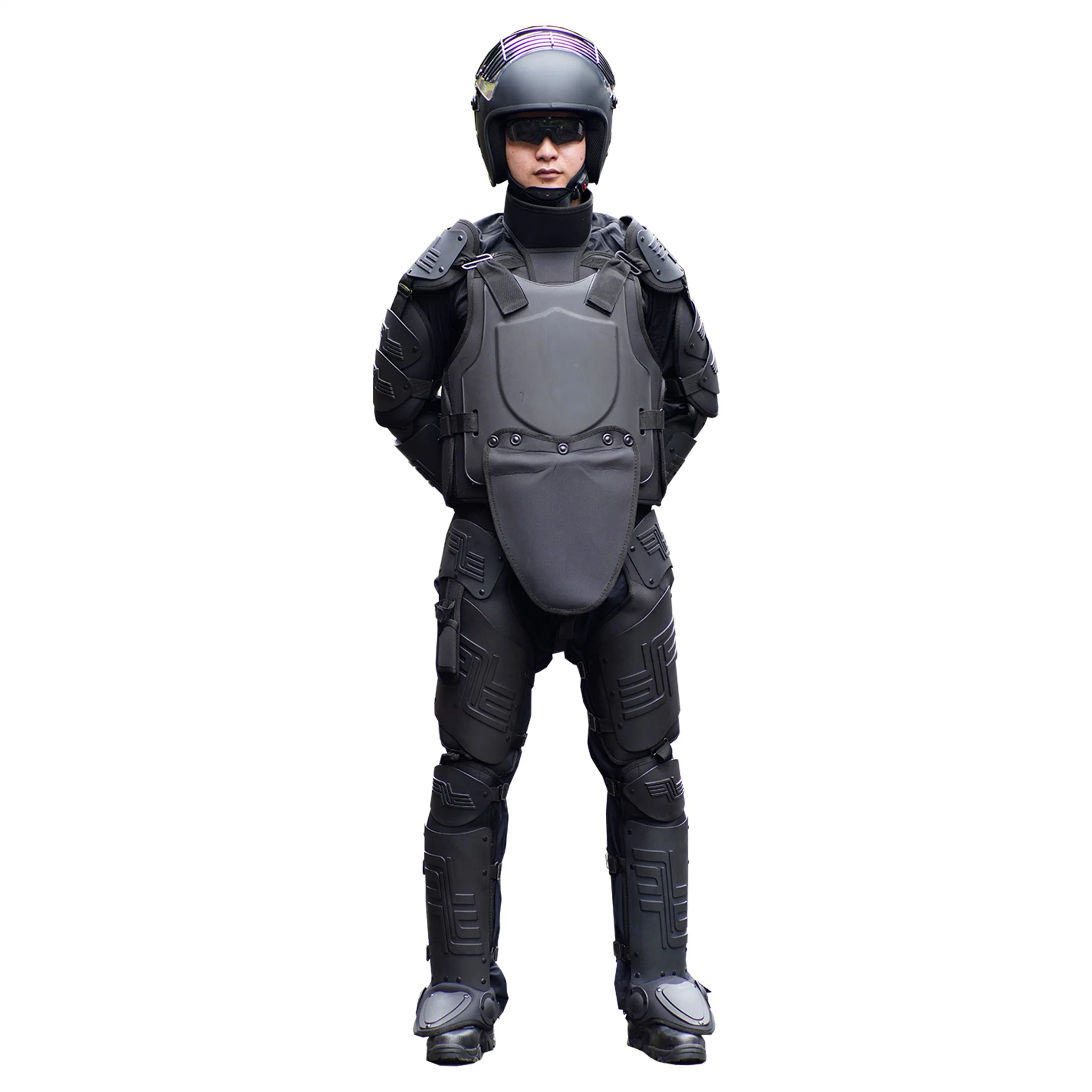 Combinaison anti-émeute à impact élevé, armure corporelle complète de police.