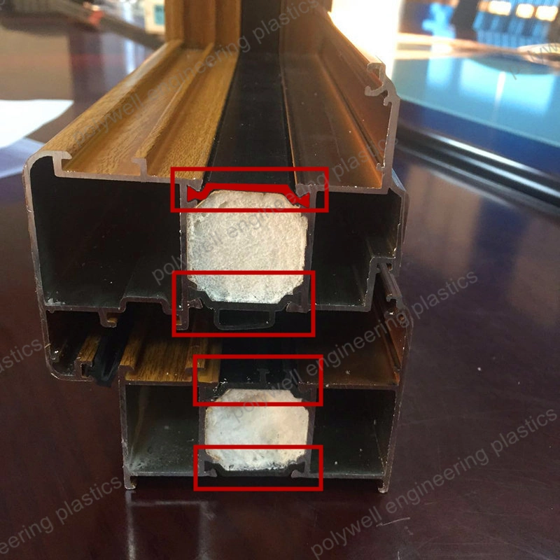 Wärme- und Schallisolationsprofile aus Polyamid in Extrusionsqualität für Thermische Anwendungen Fenster und Tür brechen