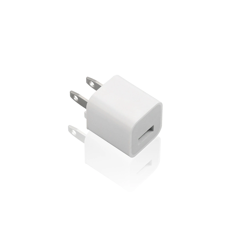 Universal White 5V1a Us/EU Plug USB Power Adapter for iPhone