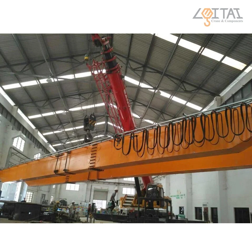 12.5 Ton Eot Double Girder Overhead Crane with Electric Wire Rope for Workshop