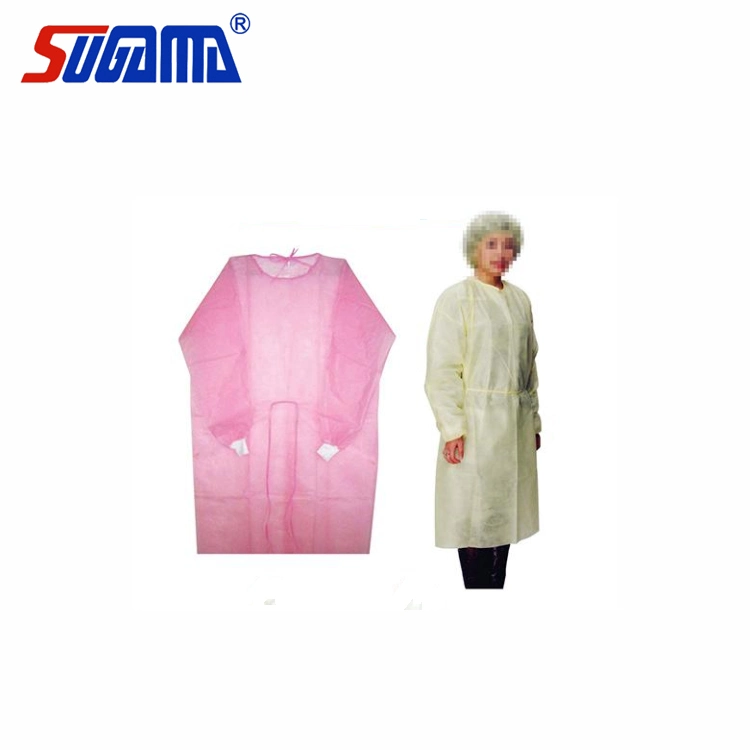 Medical Supplies PP+PE Hospital Isolation Gown