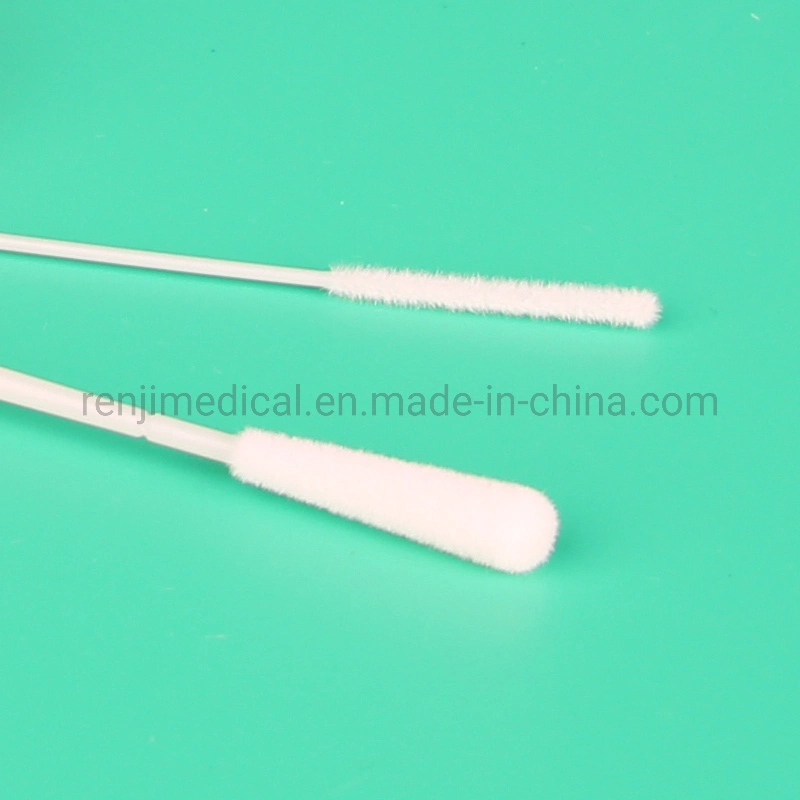 Disposable Sterile Specimen Collection Swab Flocked Nylon Swab