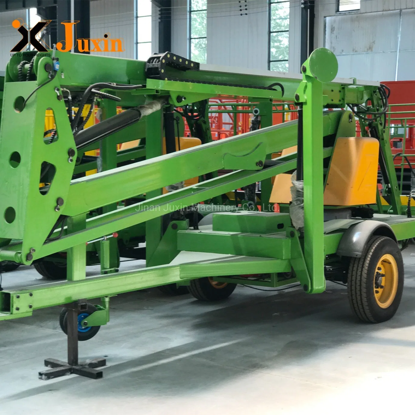 Abschleppbare Teleskop Knickarmausleger Lift Elektrische Hydraulische Kirsche Picker Spider Ausleger Anheben