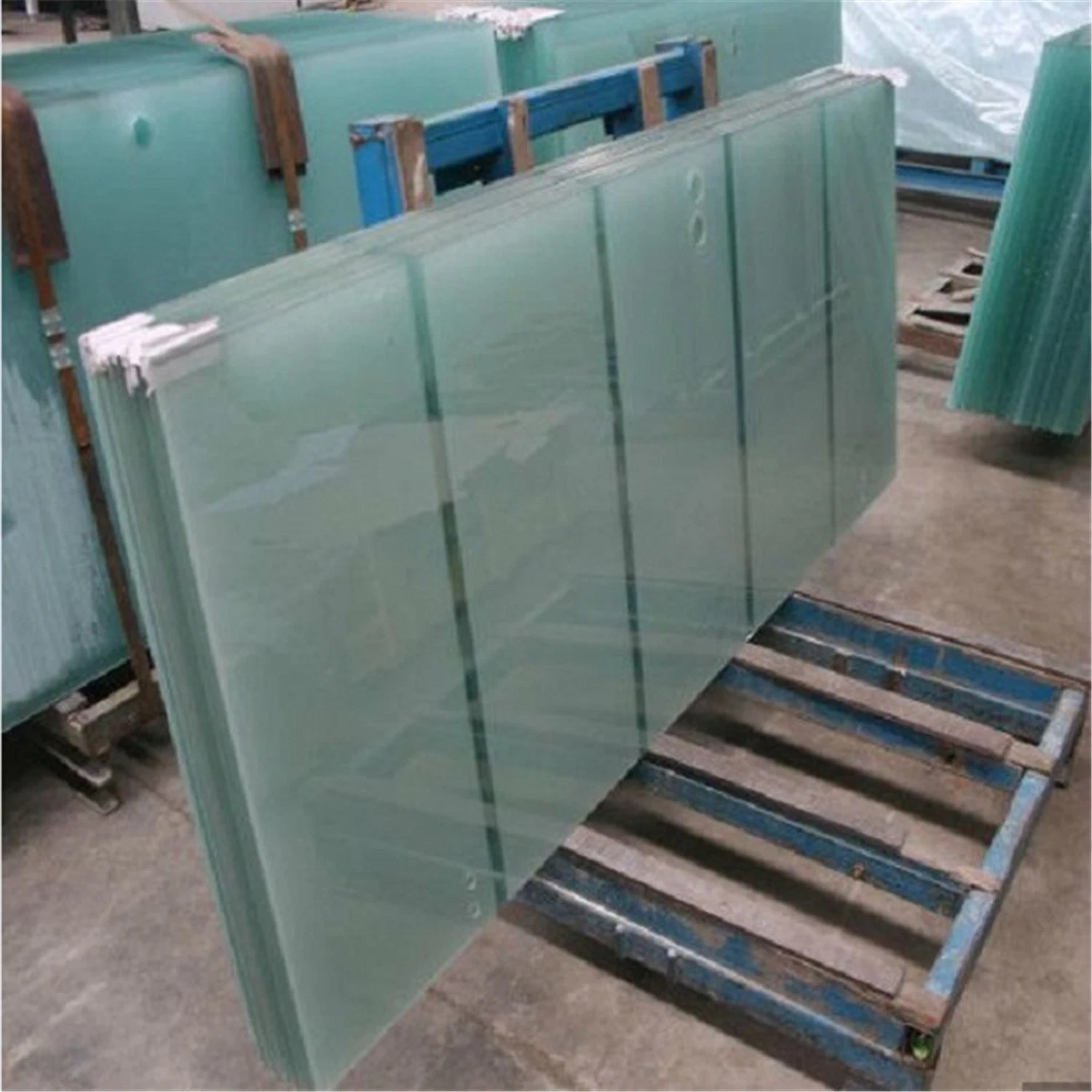 4mm to 25mm Safety Tempered Laminated Glass