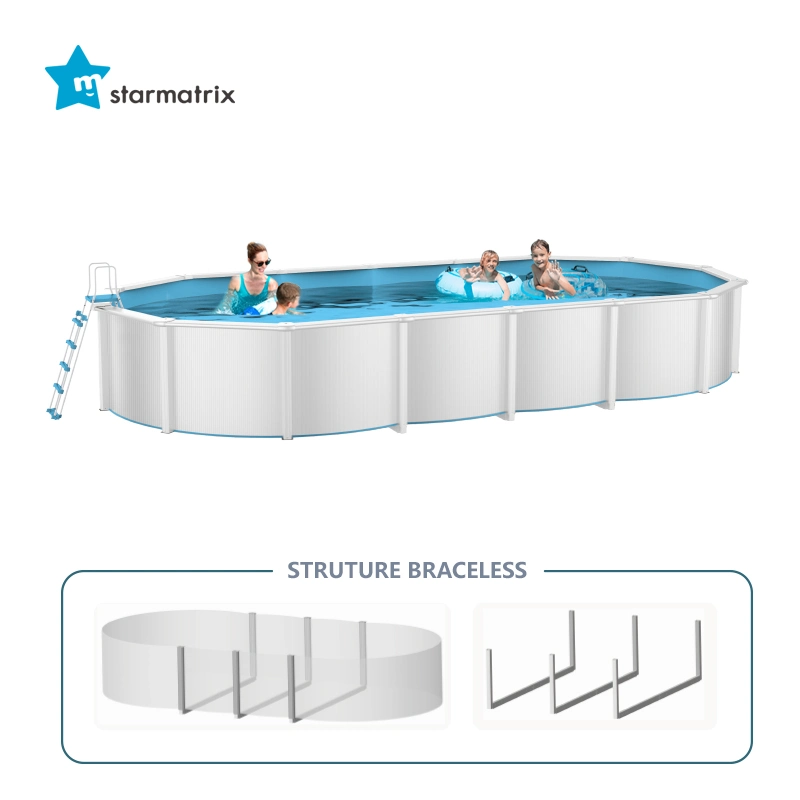 UV-beständig Oval Schwimmbad-Ausrüstung Design