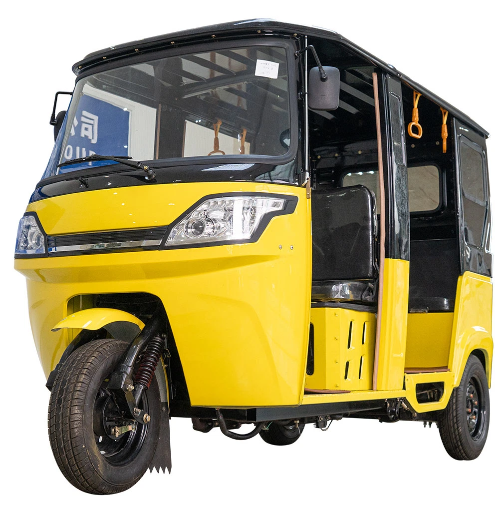 Bajaj trois Wheeler passager adulte moto taxi essence rickshaw