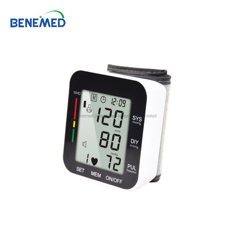 High quality/High cost performance  Automatic Wrist Type Electric Digital Blood Pressure Monitor