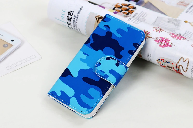 Camouflage Color Leather Case for iPhone 7