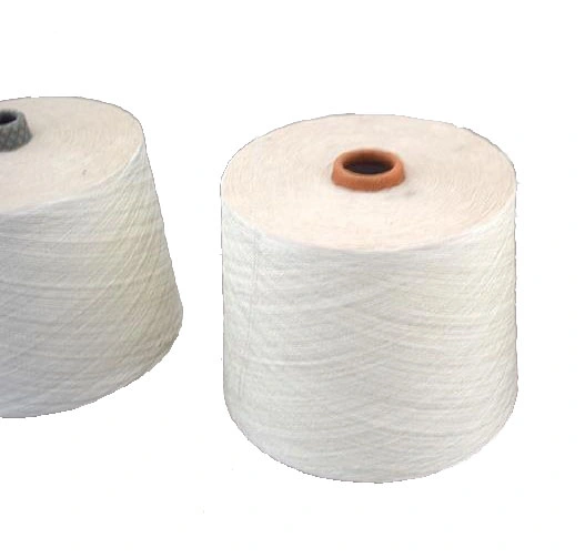 Fire Retardant 30/2 Raw White Color 100% Meta Aramid Spun Yarn