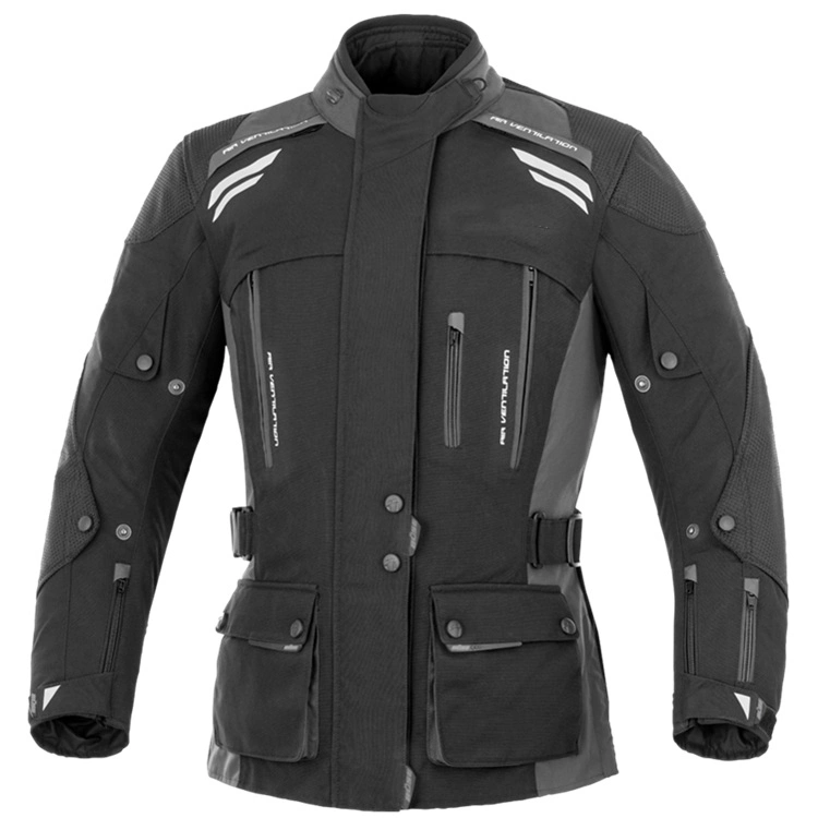 Mayorista de ropa de calidad OEM Moto chaqueta con armaduras CE