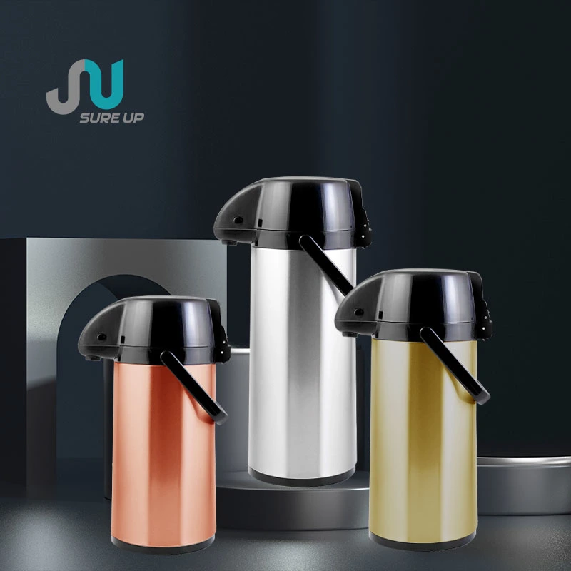 2022 Hot Selling Customize Logo Double Wall Coffee Airpot 2.5L