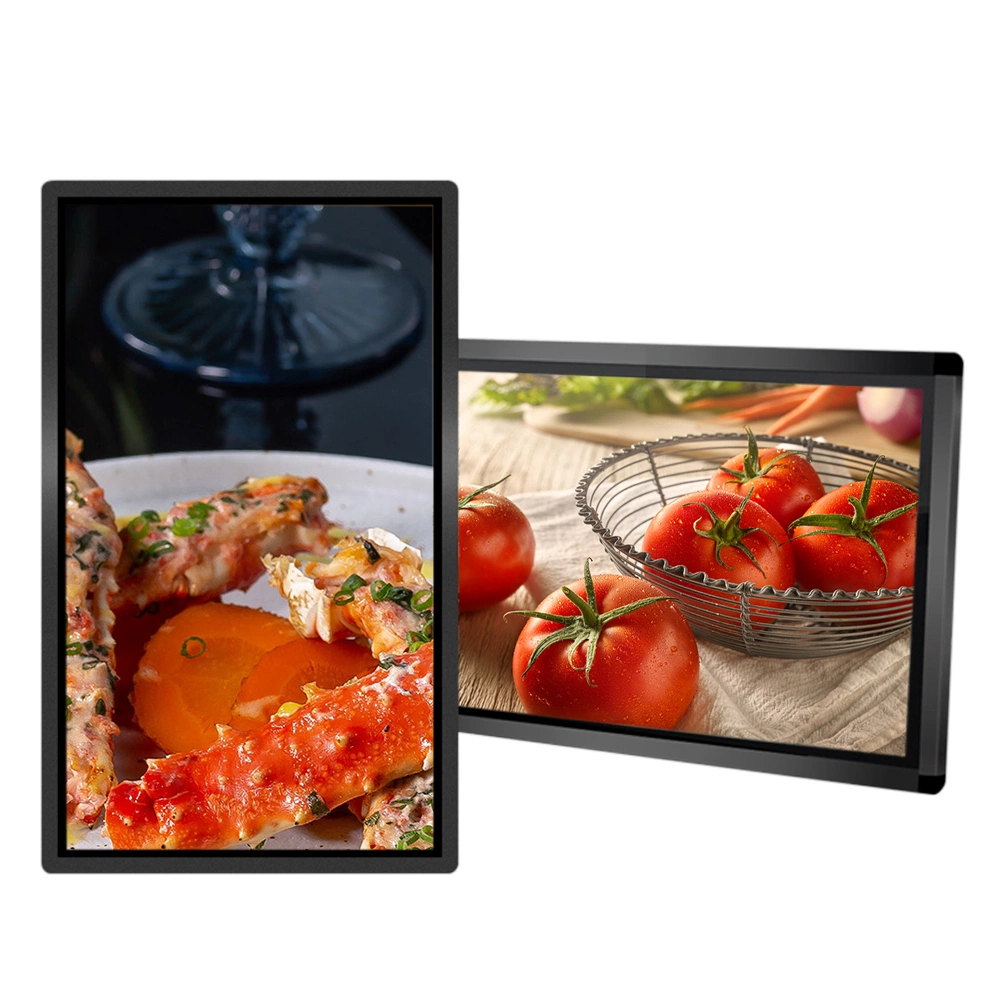 Professional Wall Mount Capacitive Touch IPS 43 Inch Screen Quad Core Android Digital Signage