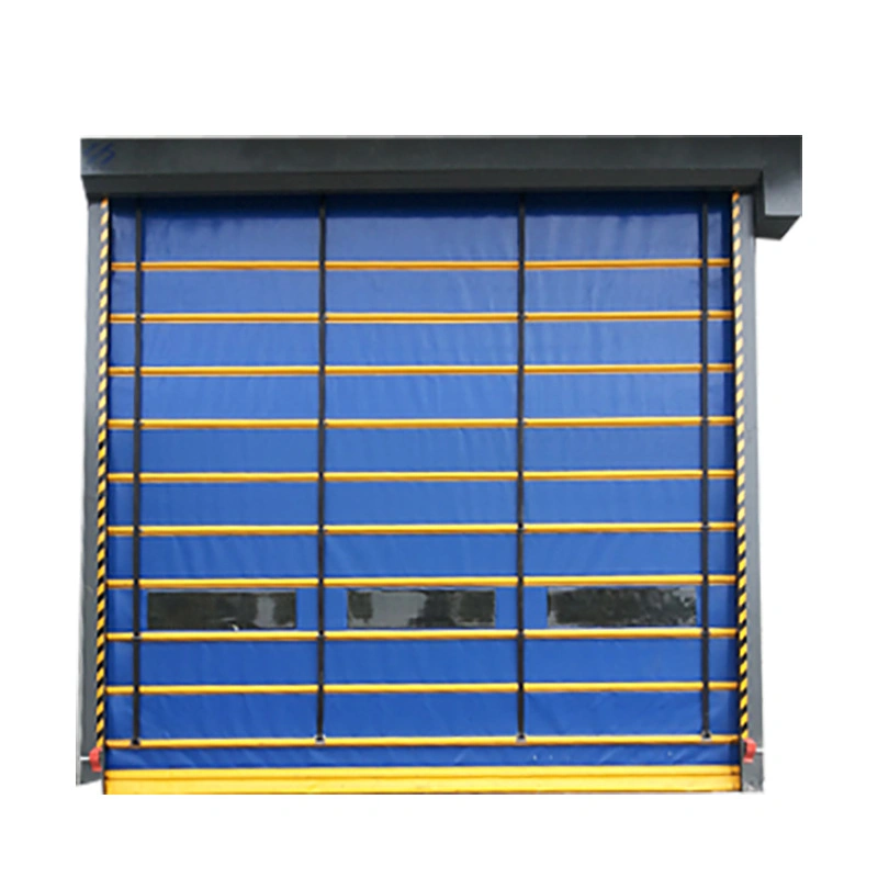 PVC High Speed Rolling Shutter Stack Door Soft Fast Roller Door