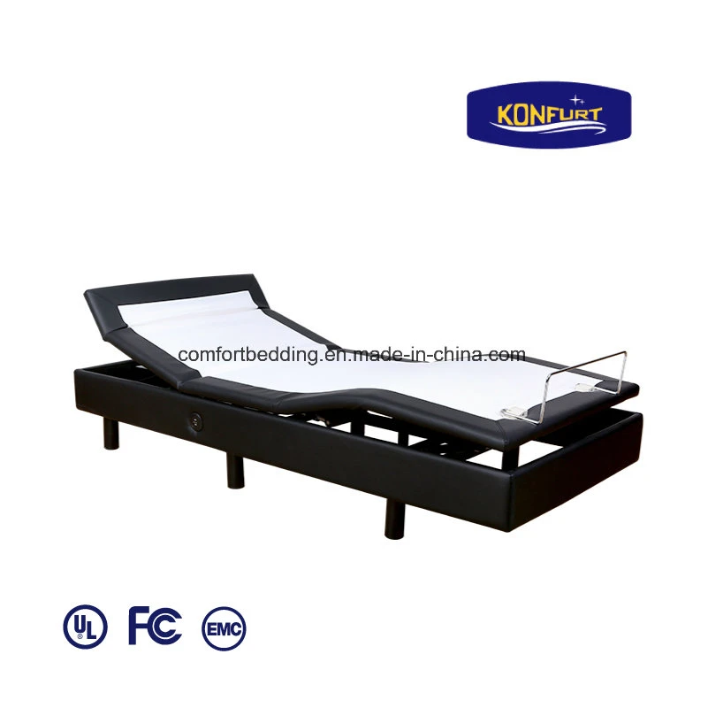 Furniture Style Luxury Power Electric Adjustable Bed for Elderly Adjustable Base Frame with Massage