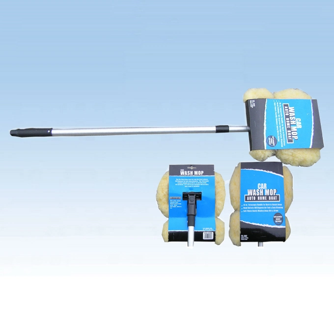 Car Auto Wash Mop with Extendable Reach Handle (CN1184)