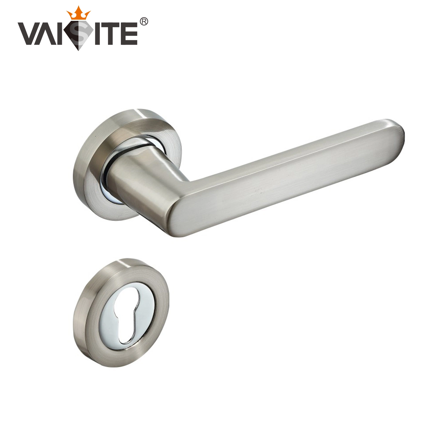 Vaisite 2022 Newest Popular Europe Style Modern Zamak Lever Handle on Rosette for Security Door