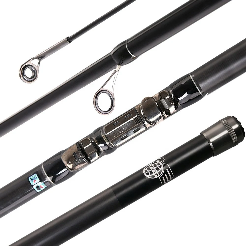 Telescopic Rod Fishing Rock 100-200g 715g 3 Section Telescopic Carbon Fishing Rod